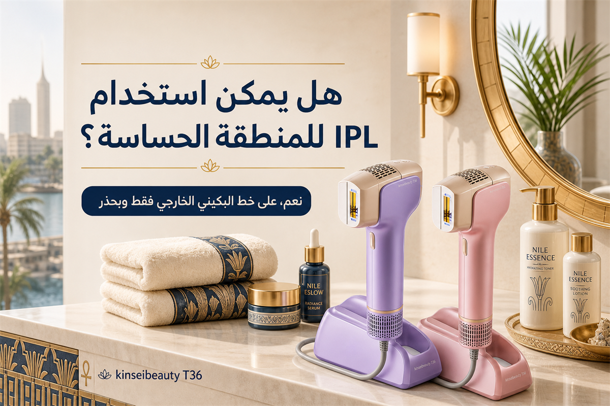 هل يمكن استخدام IPL للمنطقة الحساسة؟ الدليل الآمن للاستخدام المنزلي