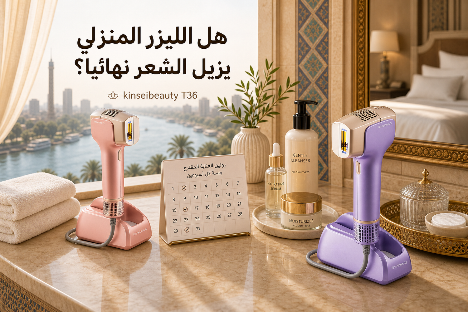 هل الليزر المنزلي يزيل الشعر نهائيا؟