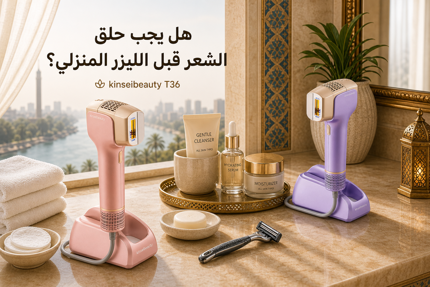 هل يجب حلق الشعر قبل الليزر المنزلي؟