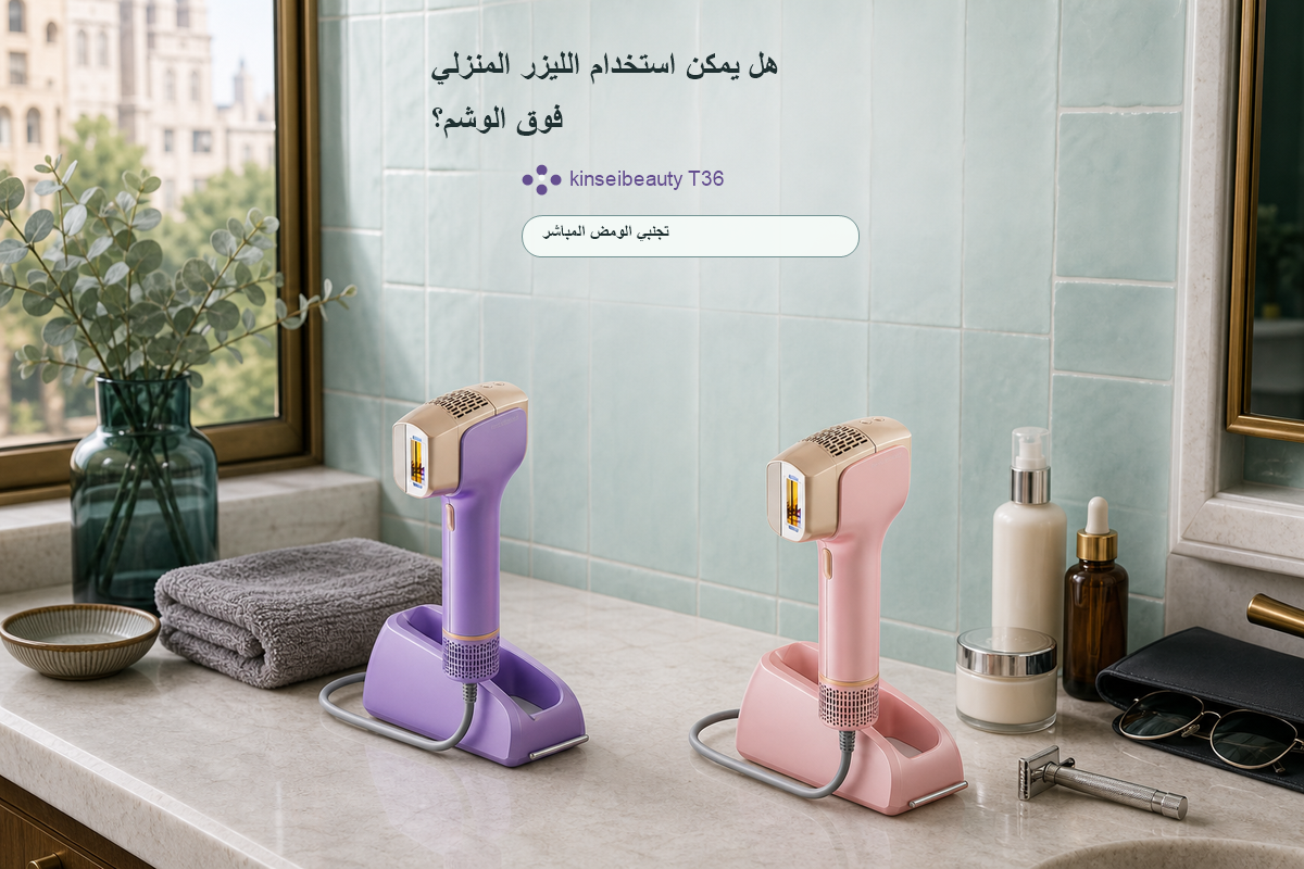 هل يمكن استخدام الليزر المنزلي فوق الوشم؟