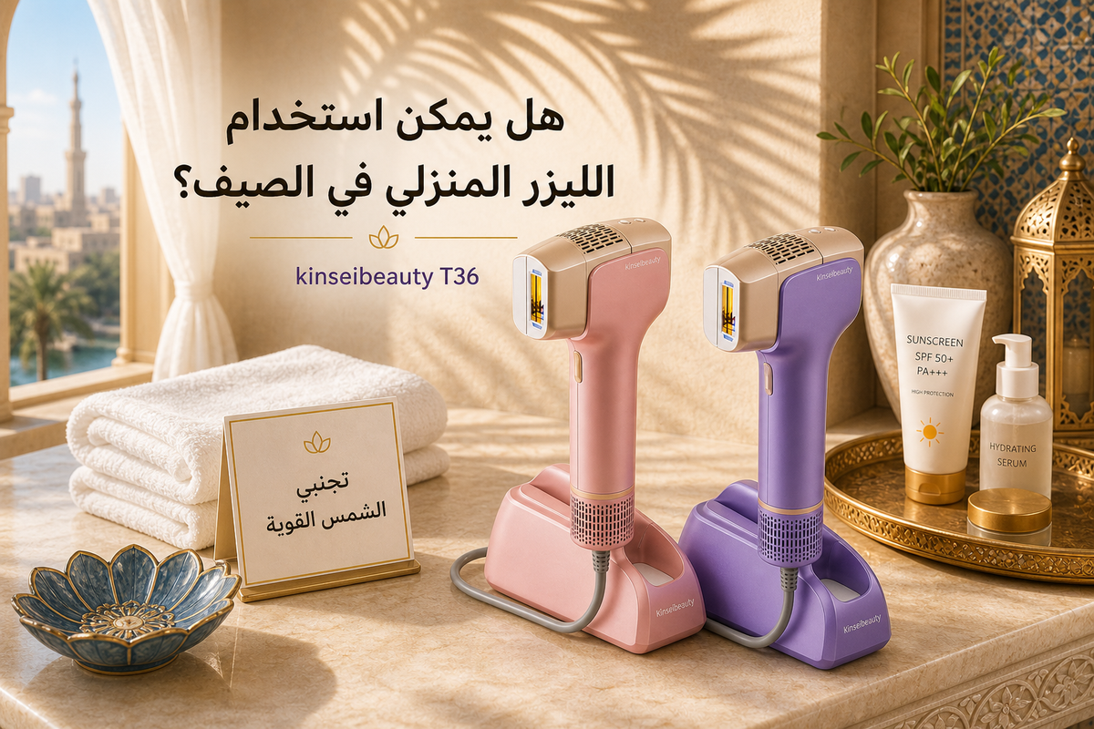 هل يمكن استخدام الليزر المنزلي في الصيف؟